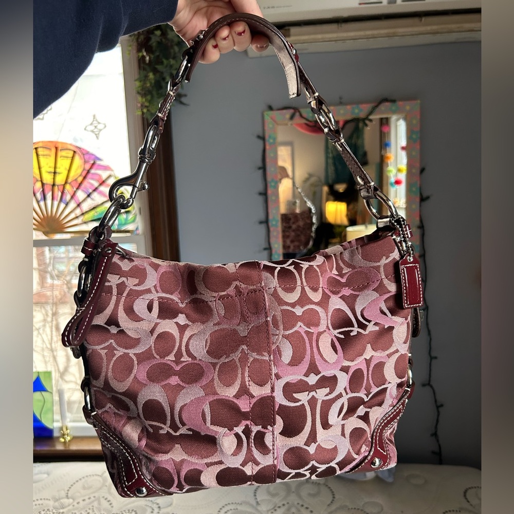 Coach Monogram Carly Bag Rare Colorway